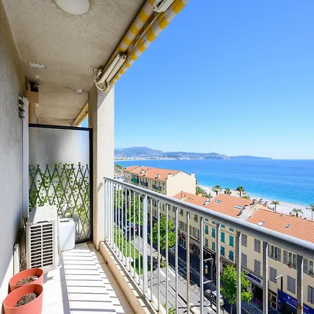 Daire Vue & Terrasse 5 Pers Proche Et Centre Nice